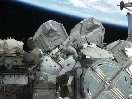 Robotic Arm Malfunction Leaves Spacewalking Astronaut Temporarily Stuck